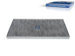 DT Spare Parts - Cabin air filter, activated carbon, L: 450 mm, W: 206 mm, H: 25 mm - 7.74102