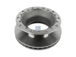 DT Spare Parts - Brake disc, D: 430 mm, 10 bores, b: 22.5 mm, P: 335 mm, d: 293.5 mm, H: 159.5 mm, S: 45 mm, s: 40 mm - 10.14105