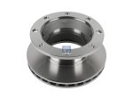 DT Spare Parts - Brake disc, D: 377 mm, 8 bores, b: 23 mm, P: 275 mm, d: 230 mm, H: 159.5 mm, S: 45 mm, s: 40 mm - 10.14107