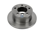 DT Spare Parts - Brake disc, D: 272 mm, 5 bores, b: 15 mm, P: 130 mm, d: 85 mm, H: 96.5 mm, S: 16 mm, s: 14 mm - 4.63986