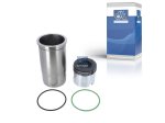 DT Spare Parts - Piston with liner, D: 123 mm - 6.91158