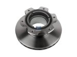 DT Spare Parts - Brake disc, with ABS ring, D: 304 mm, 6 bores, P: 192 mm, M12 x 1,5, d: 120 mm, H: 115 mm, S: 30 mm, s: 27 mm - 4.64646