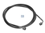 DT Spare Parts - Hose line, cabin tilt, D: 8.3 mm, M14 x 1,5, M14 x 1,5, L: 2640 mm, L1: 3445 mm, 400 bar - 2.70938