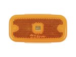 DT Spare Parts - Side marking lamp glass, orange - 10.99471