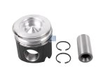 DT Spare Parts - Piston, complete with rings - 7.54652