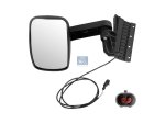 DT Spare Parts - Front mirror, right, heated, R: 300 mm - 7.73301