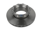 DT Spare Parts - Brake disc, D: 434 mm, 10 bores, P: 235 mm, M16 x 1,5, d: 203 mm, H: 130 mm, S: 45 mm, s: 41 mm - 2.40557