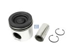 DT Spare Parts - Piston, complete with rings, D: 127 mm, L: 125.2 mm - 1.33162