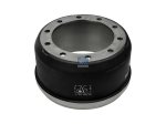 DT Spare Parts - Brake drum, D: 419 mm, 10 bores, b: 24.5 mm, P: 335 mm, d: 282 mm, H: 248 mm, B: 204 mm - 10.23201