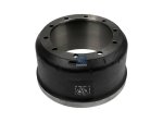 DT Spare Parts - Brake drum, D: 420 mm, 10 bores, b: 23 mm, P: 335 mm, d: 300 mm, H: 256 mm, B: 215 mm - 10.33204