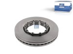 DT Spare Parts - Brake disc, D: 376 mm, S: 45 mm - 10.34104