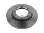 DT Spare Parts - Brake disc, D: 380 mm, 8 bores, P: 180 mm, M18 x 1,5, d: 145 mm, H: 68 mm, S: 30 mm, s: 26 mm - 4.65961
