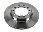 DT Spare Parts - Brake disc, D: 417 mm, 10 bores, b: 18.4 mm, P: 186 mm, d: 159 mm, H: 67 mm, S: 28 mm, s: 25.5 mm - 7.36013