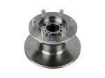 DT Spare Parts - Brake disc, D: 280 mm, 6 bores, b: 12.5 mm, P: 170 mm, M18 x 1,5, d: 58.3 mm, H: 136 mm, S: 16 mm, s: 14 mm - 7.36016