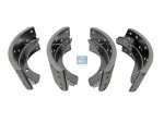 DT Spare Parts - Brake shoe kit, with linings - 7.92405