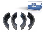 DT Spare Parts - Brake shoe kit, with linings - 7.92401