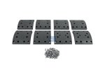 DT Spare Parts - Drum brake lining kit, W: 180 mm, S: 23 mm - 7.92427