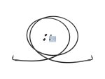 DT Spare Parts - Hose line, cabin tilt, D: 8.5 mm, L: 2750 mm, L1: 2760 mm, 362 bar - 2.70946