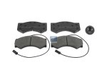 DT Spare Parts - Disc brake pad kit, W: 191 mm, S: 23 mm, H: 87 mm - 7.92604