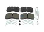 DT Spare Parts - Disc brake pad kit, W: 210 mm, S: 31 mm, H: 109 mm - 10.34126