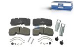 DT Spare Parts - Disc brake pad kit, W: 210.5 mm, S: 29.8 mm, H: 92.7 mm - 10.14001