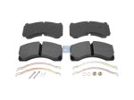 DT Spare Parts - Disc brake pad kit, W: 205 mm, S: 27 mm, H: 102 mm - 10.24125