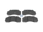 DT Spare Parts - Disc brake pad kit, W: 247.6 mm, S: 30 mm, H: 105 mm - 10.34125