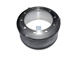 DT Spare Parts - Brake drum, D: 420 mm, 10 bores, b: 23 mm, P: 335 mm, d: 290 mm, H: 259 mm, B: 209 mm - 10.13207