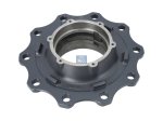 DT Spare Parts - Wheel hub, without bearings, d1: 165 mm, d2: 165 mm, D: 380 mm, 10 bores, b: 22 mm, H: 134.5 mm - 10.30411
