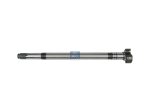 DT Spare Parts - Brake camshaft, right, D: 42 mm, L1: 654.3 mm, L3: 610 mm, 10 teeth - 10.23109