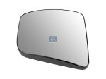 DT Spare Parts - Mirror glass, wide view mirror, left, heated, R: 300 mm - 4.65746