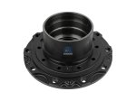 DT Spare Parts - Wheel hub, without bearings, d1: 157 mm, d2: 170 mm, D: 374.5 mm, 10 bores, b: 22 mm, P: 335 mm, H: 263.3 mm - 4.64748