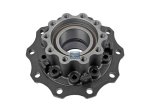 DT Spare Parts - Wheel hub, with bearing, with ABS ring, d1: 160 mm, d2: 160 mm, D: 380 mm, 10 bores, b: 22 mm, H: 165 mm - 2.65236