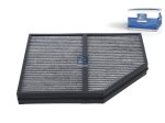 DT Spare Parts - Cabin air filter, activated carbon, L: 315 mm, W: 230 mm, H: 37 mm - 4.66038