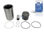 DT Spare Parts - Piston with liner, D: 130 mm - 4.63981