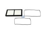 DT Spare Parts - Filter, crankcase ventilation, with gaskets, L: 262 mm, W: 139 mm, H: 28 mm - 7.50872