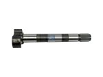 DT Spare Parts - Brake camshaft, left, D: 42 mm, L1: 380 mm, L2: 39.5 mm, L3: 327 mm, 26 teeth - 4.65119