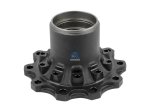 DT Spare Parts - Wheel hub, without bearings, d1: 140 mm, d2: 152 mm, D: 376 mm, 10 bores, b: 23.1 mm, P: 335 mm, H: 212 mm - 10.20408
