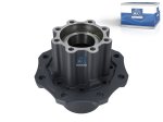 DT Spare Parts - Wheel hub, with bearing, d1: 130 mm, d2: 150 mm, D: 320 mm, 8 bores, b: 20 mm, H: 290 mm - 4.67802