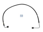 DT Spare Parts - Hose line, cabin tilt, D: 8.5 mm, M12 x 1,5, M12 x 1,5, L1: 740 mm, 420 bar - 1.28182