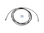 DT Spare Parts - Hose line, cabin tilt, D: 8.5 mm, M12 x 1,5, M14 x 1,5, L1: 5760 mm, 420 bar - 1.28181