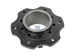 DT Spare Parts - Wheel hub, without bearings, d1: 140 mm, d2: 140 mm, D: 121.5 mm, 6 bores, b: 18 mm, H: 290 mm - 3.67638