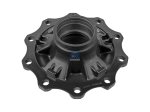 DT Spare Parts - Wheel hub, without bearings, d1: 120 mm, d2: 150 mm, D: 380 mm, 10 bores, b: 22 mm, P: 335 mm, H: 180 mm - 10.10376