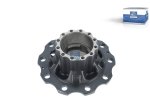 DT Spare Parts - Wheel hub, without bearings, d1: 148 mm, d2: 148 mm, D: 384 mm, 10 bores, b: 27.2 mm, H: 192 mm - 2.65238