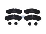 DT Spare Parts - Disc brake pad kit, W: 165 mm, S: 20 mm, H: 67 mm - 7.92616