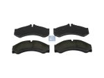 DT Spare Parts - Disc brake pad kit, W: 164.9 mm, S: 19.2 mm, H: 73 mm - 4.91902