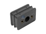 DT Spare Parts - Rubber buffer, M10 x 1,5, L: 81 mm, W: 54.5 mm, H: 38 mm - 4.81255