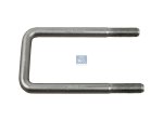 DT Spare Parts - U-bolt, r: 6 mm, M14 x 1,5, LTh: 44 mm, L: 150 mm, w: 71 mm - 7.11033 - 2 Pack
