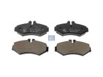 DT Spare Parts - Disc brake pad kit, W: 125.8 mm, S: 17.8 mm, H: 62 mm - 4.91905