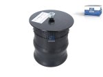 DT Spare Parts - Air spring, with steel piston, D: 196 mm, Dmax: 232 mm, M10 x 1, M18 x 1,5, L: 234 mm - 4.81375